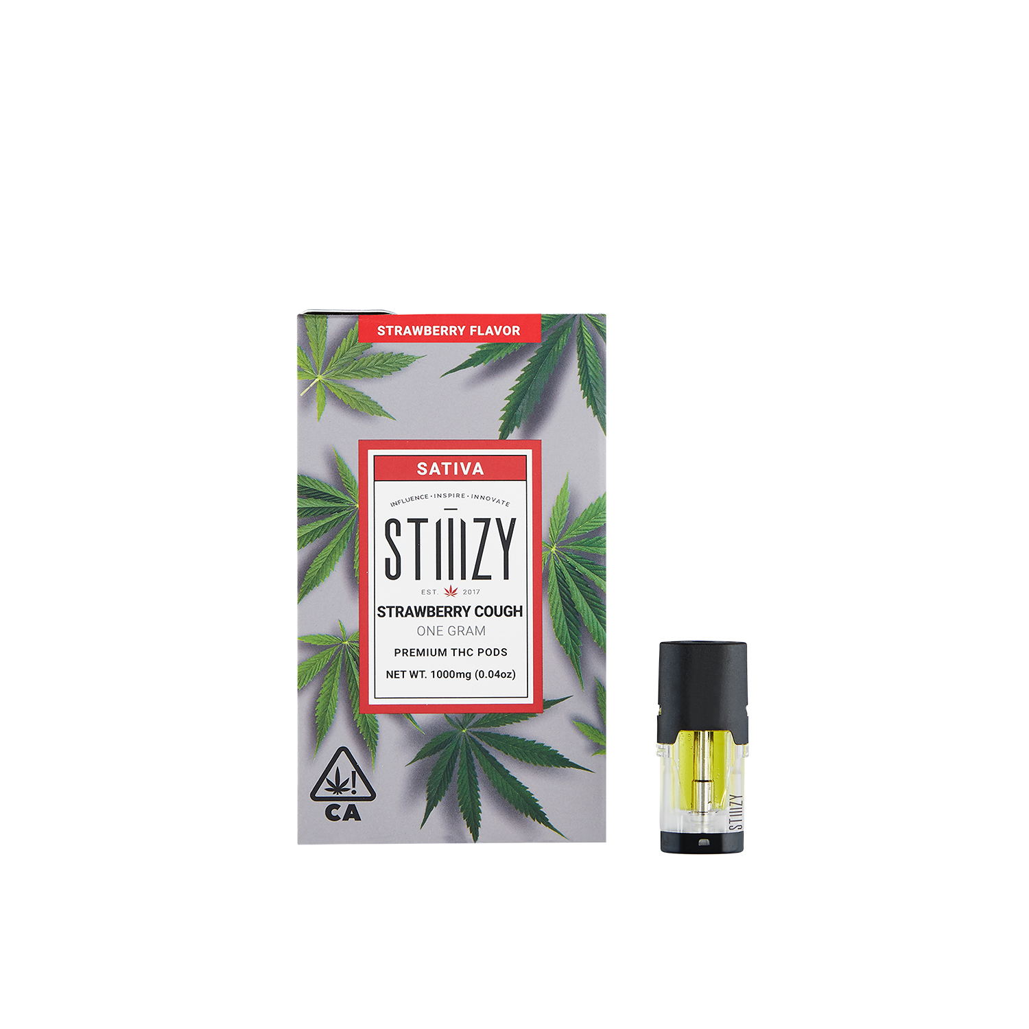 Photograph of product: Strawberry Cough Pod 1g