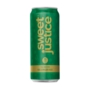 Photograph of product: Franklin Fields | Ginger Ale | 10mg TH-oui Infused Sweet Justice Drink