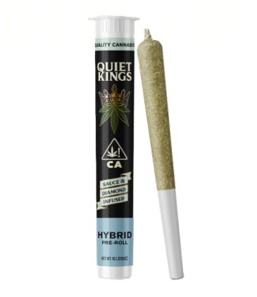 Photograph of product: Quiet Kings | Infused Preroll | Orange Gelato