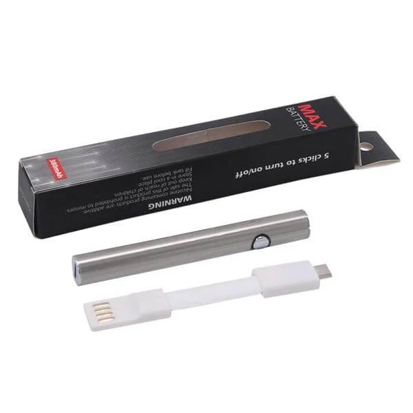 Photograph of product: Max - 510 Battery (With USB Cable) - Black