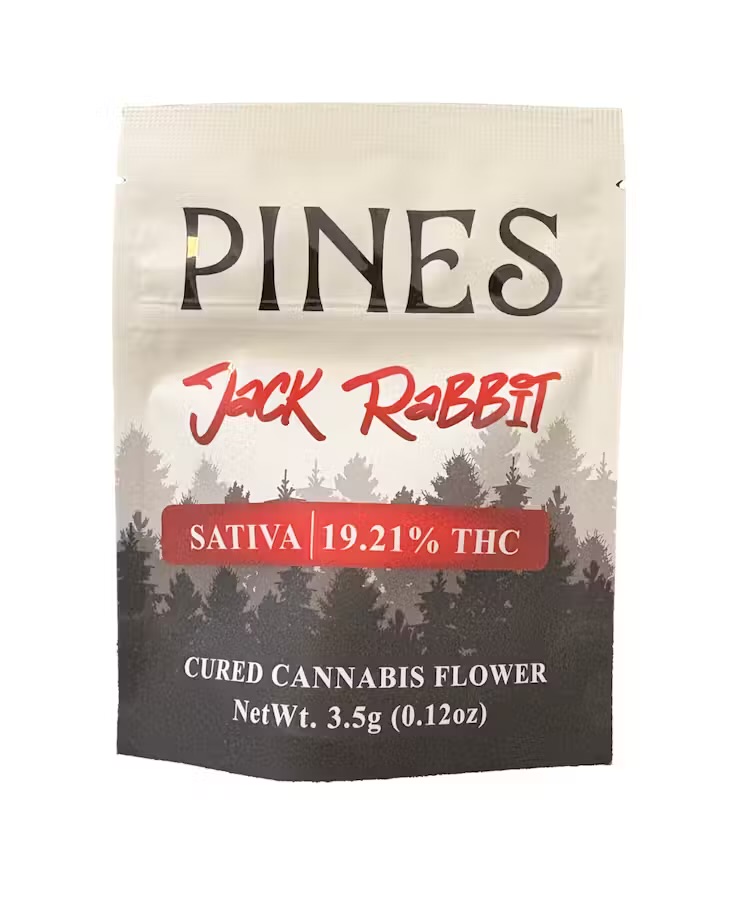 Photograph of product: Pines - Flower -Jack Rabbit (S) - 3.5g