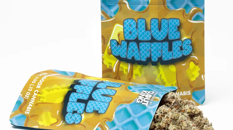 Photograph of product: Blue Waffles - 3.5g