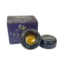 Photograph of product: Exotic Elevations Live Badder Banana Gushers 1g