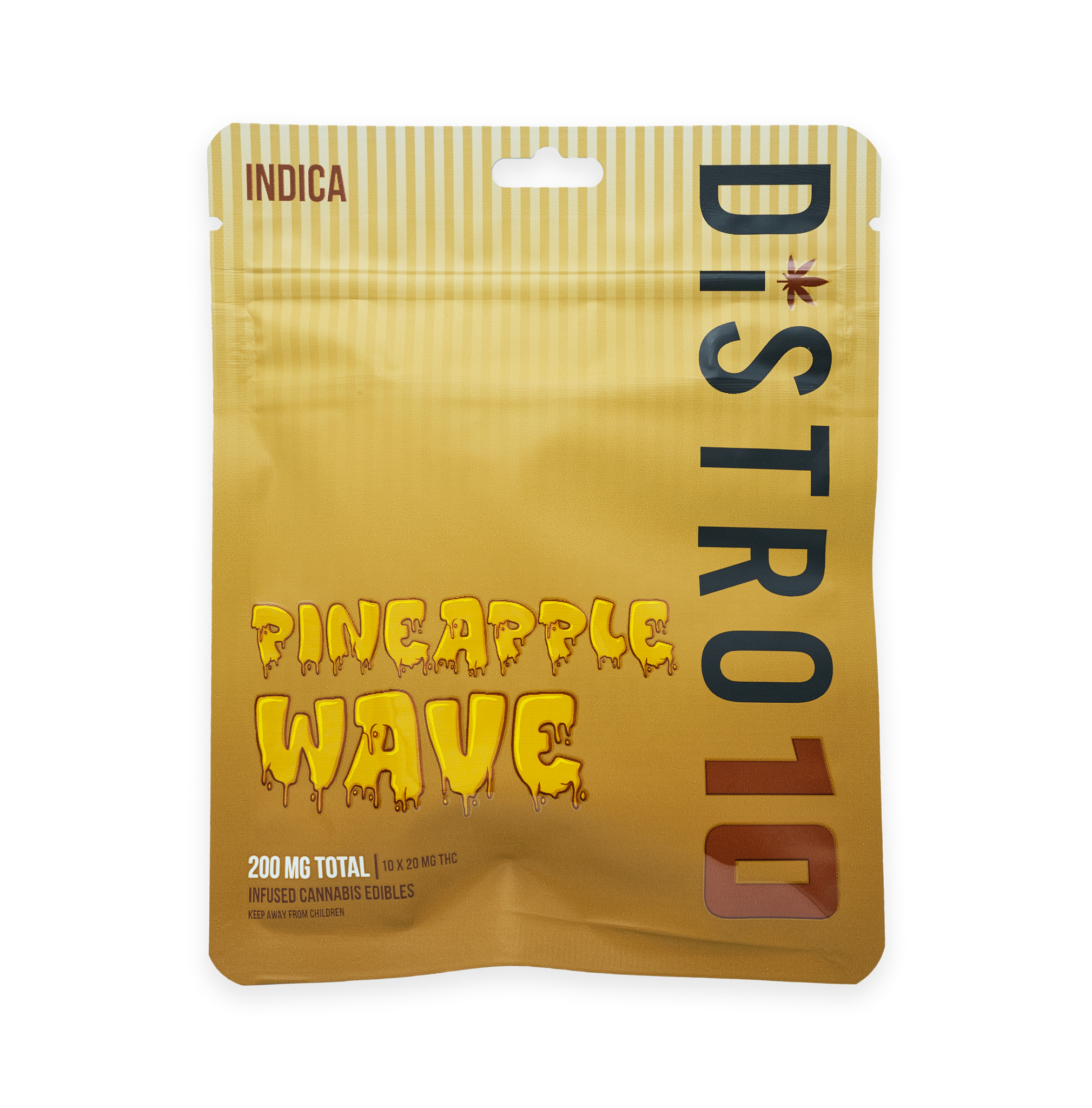 Photograph of product: Pineapple Wave | 200MG Gummies