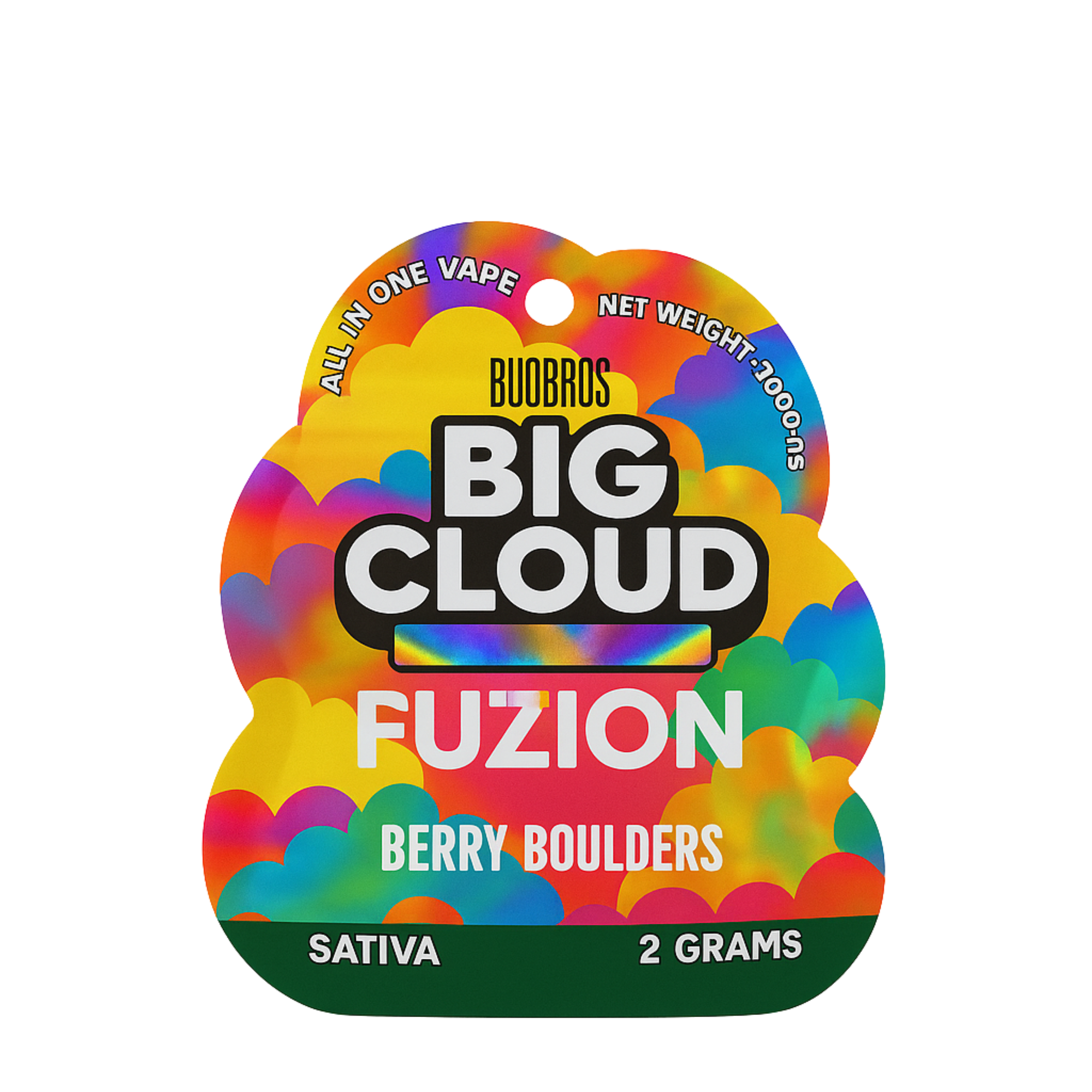 Photograph of product: Bud Bros - Fuzion - Summer Pear Disposable - 2g