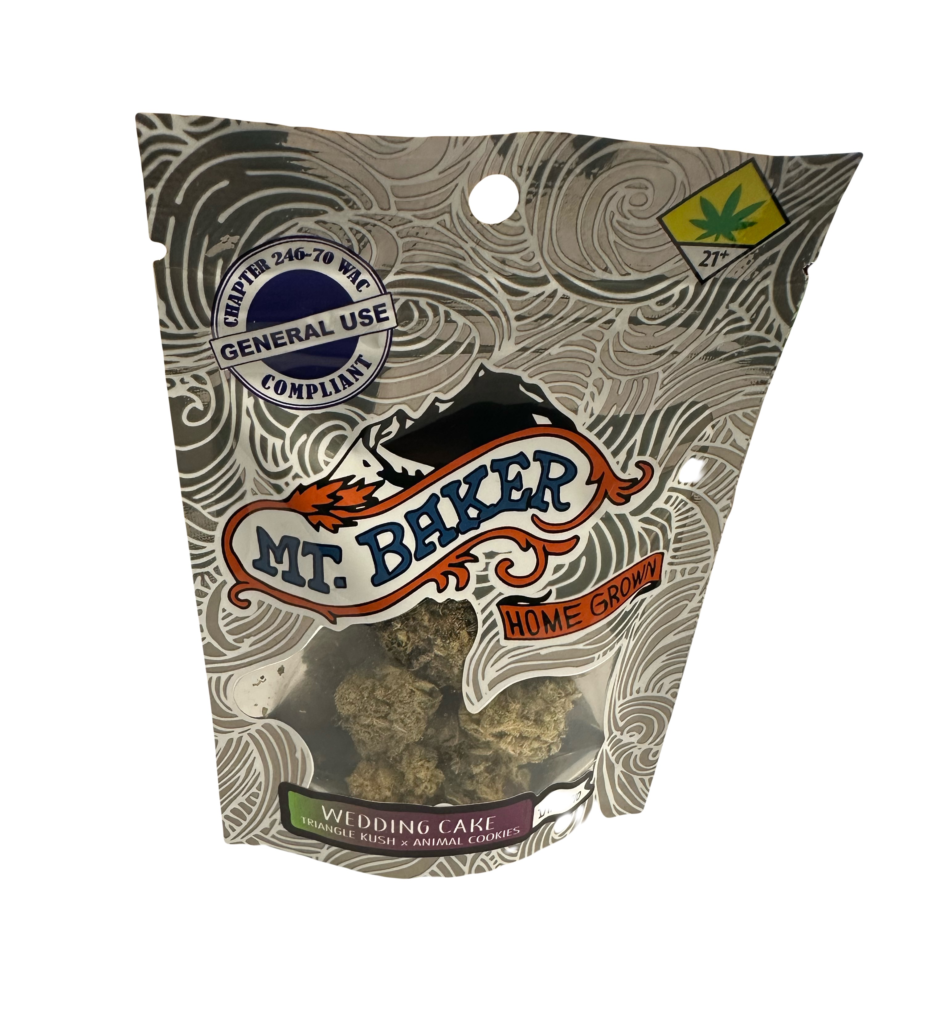 Photograph of product: Wedding Cake Mt Baker Homegrown W3-167 - 3.5g