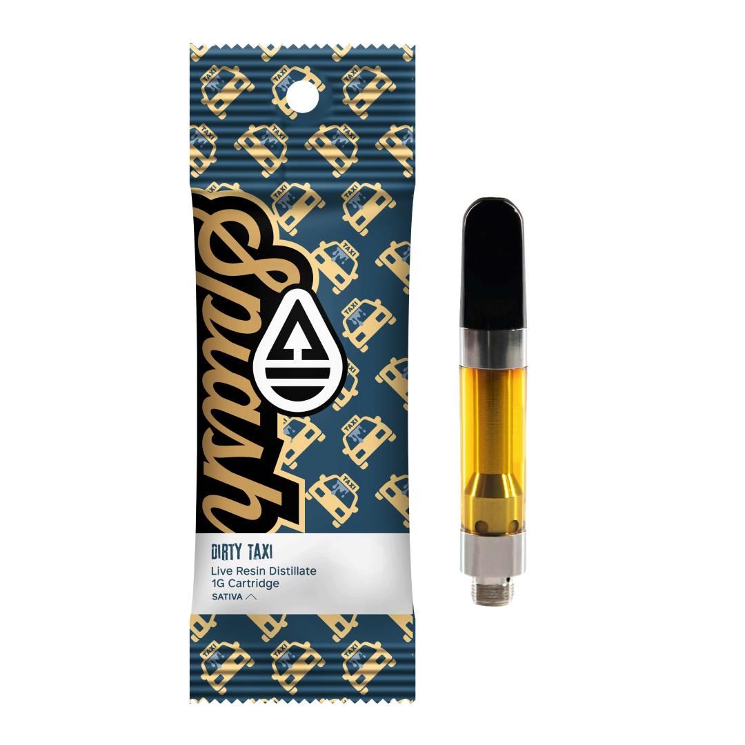 Photograph of product: Dirty Taxi | Splash Live Resin Distillate 1g | Oui'd