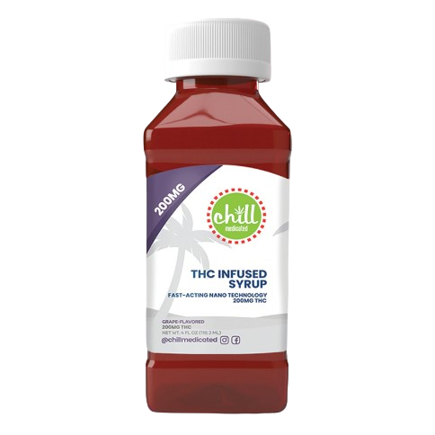 Photograph of product: Chill Medicated Grape Syrup | 200mg