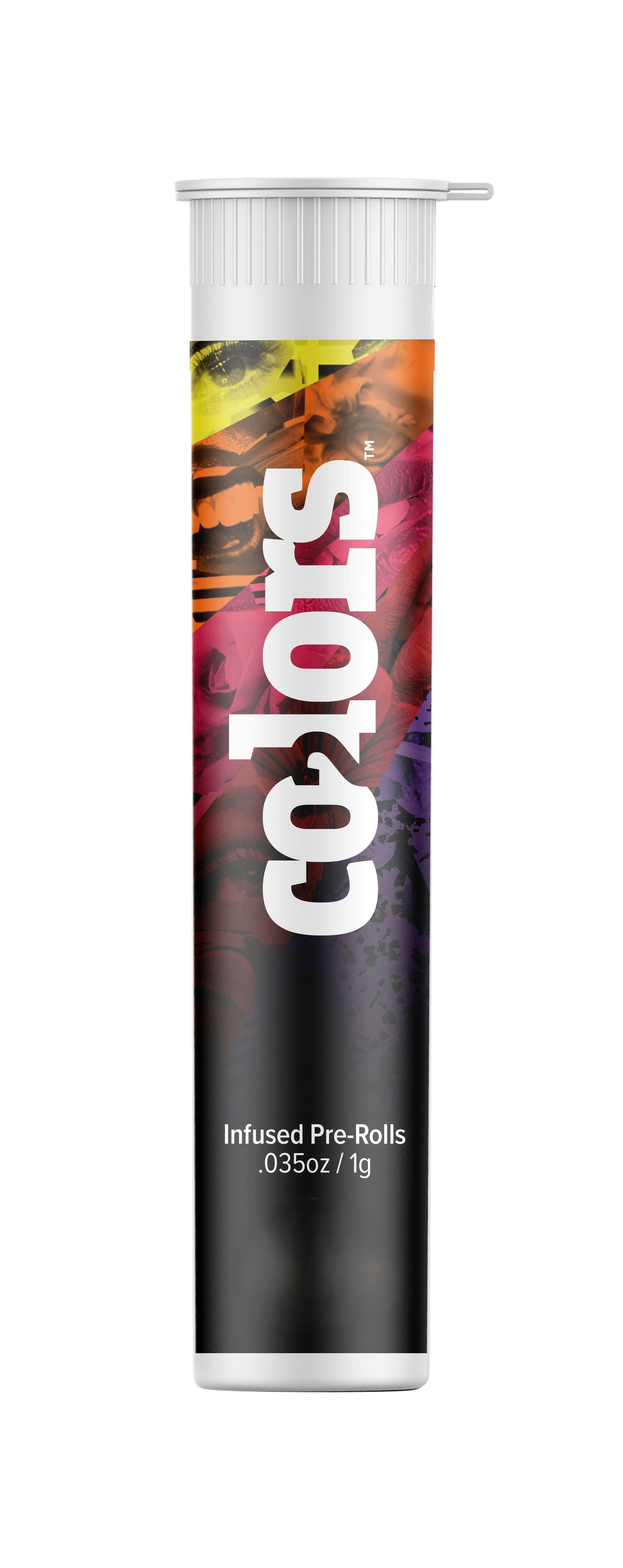 Photograph of product: 1g Cosmic Apple Infused Pre Roll 2pk