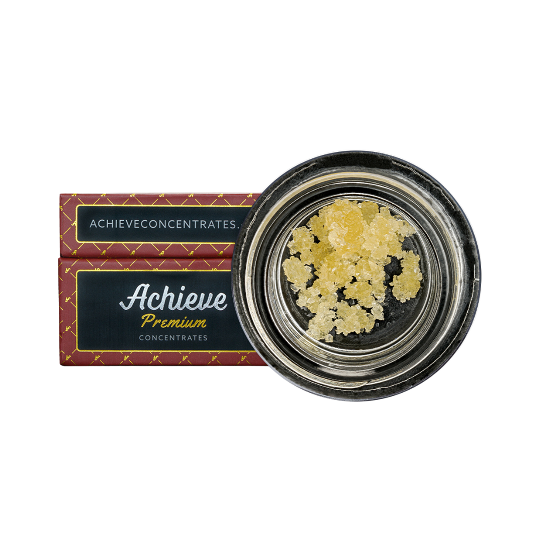 Photograph of product: Achieve - Sherb Kush Cured Sugar - 1g