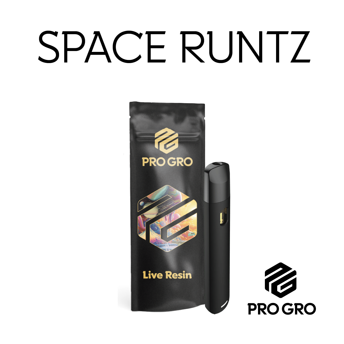 Photograph of product: Space Runtz Live Resin Disposable | 1g