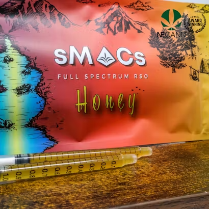Photograph of product: Honey Sticks Full Spectrum RSO 5pk | 50mg - sMACs