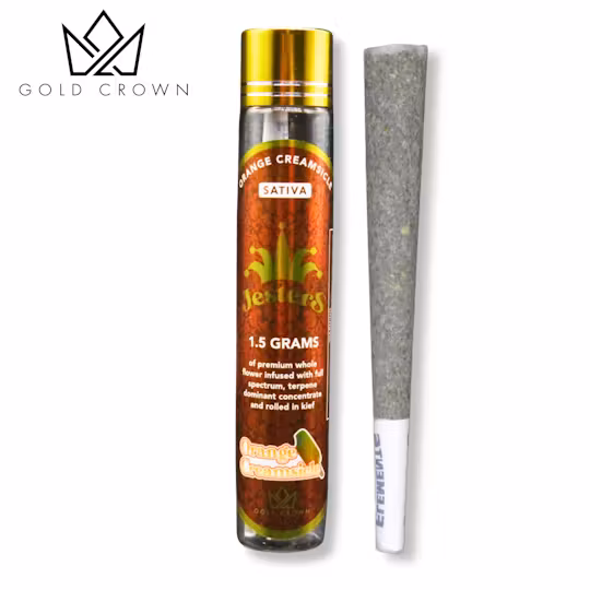 Photograph of product: Jesters - Orange Creamsicle - Infused Pre-Roll