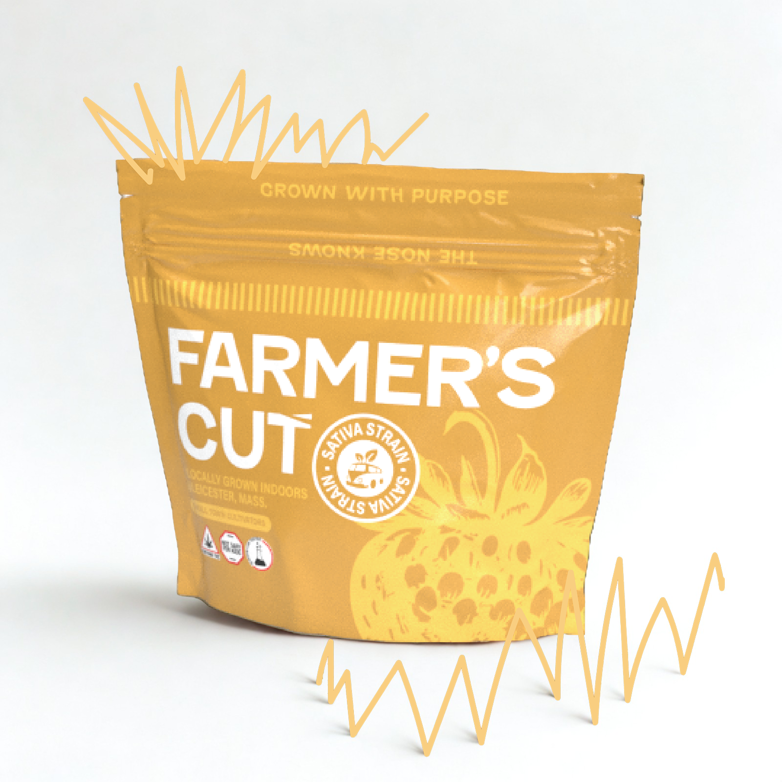 Photograph of product: Glazed Apricot Lime Popcorn 28g (1oz)