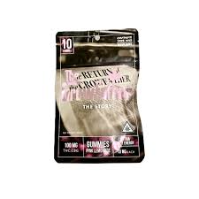 Photograph of product: The Growfather | Fast Energy Pink Lemonade (Pectin) | 1:1 (TH-oui:CBG) | 10pk/100mg