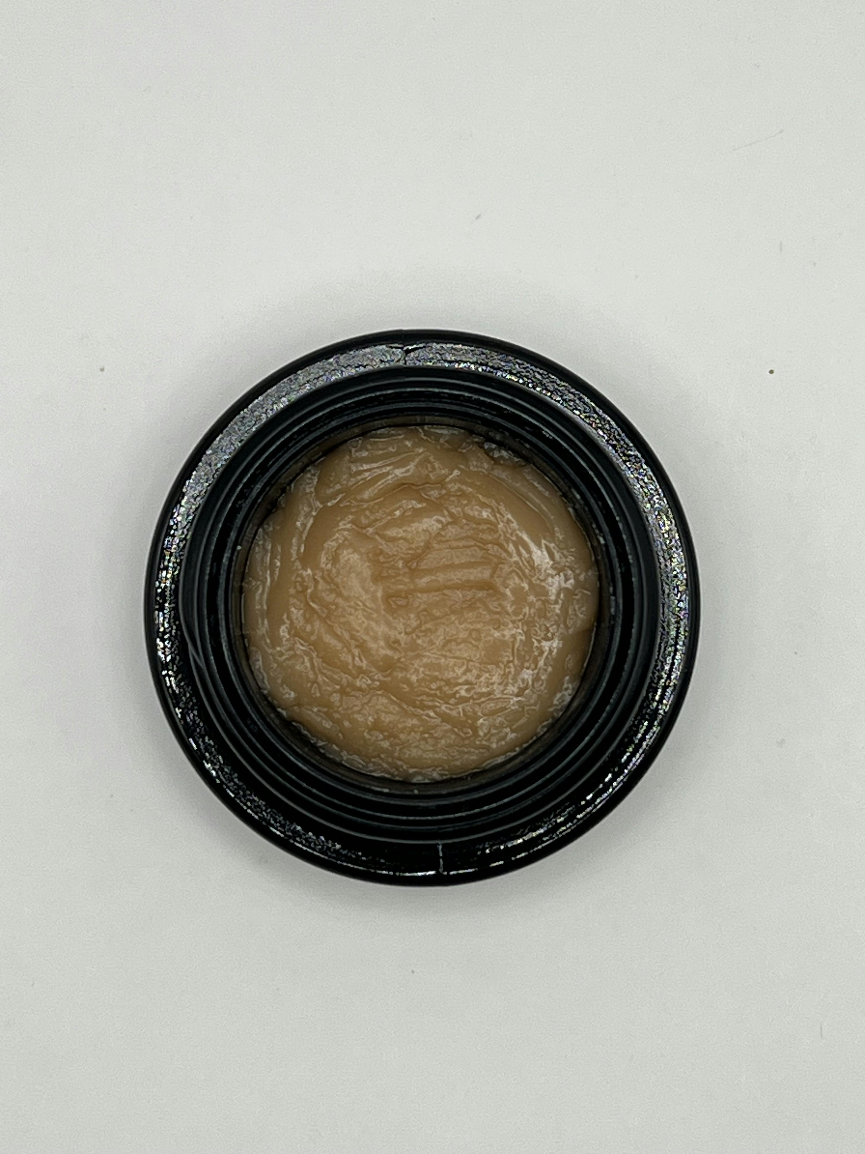 Photograph of product: BURBERRIEZ + PEKING DUCK | LIVE au chocolat ROSIN BALLER JAR - 3.5 G