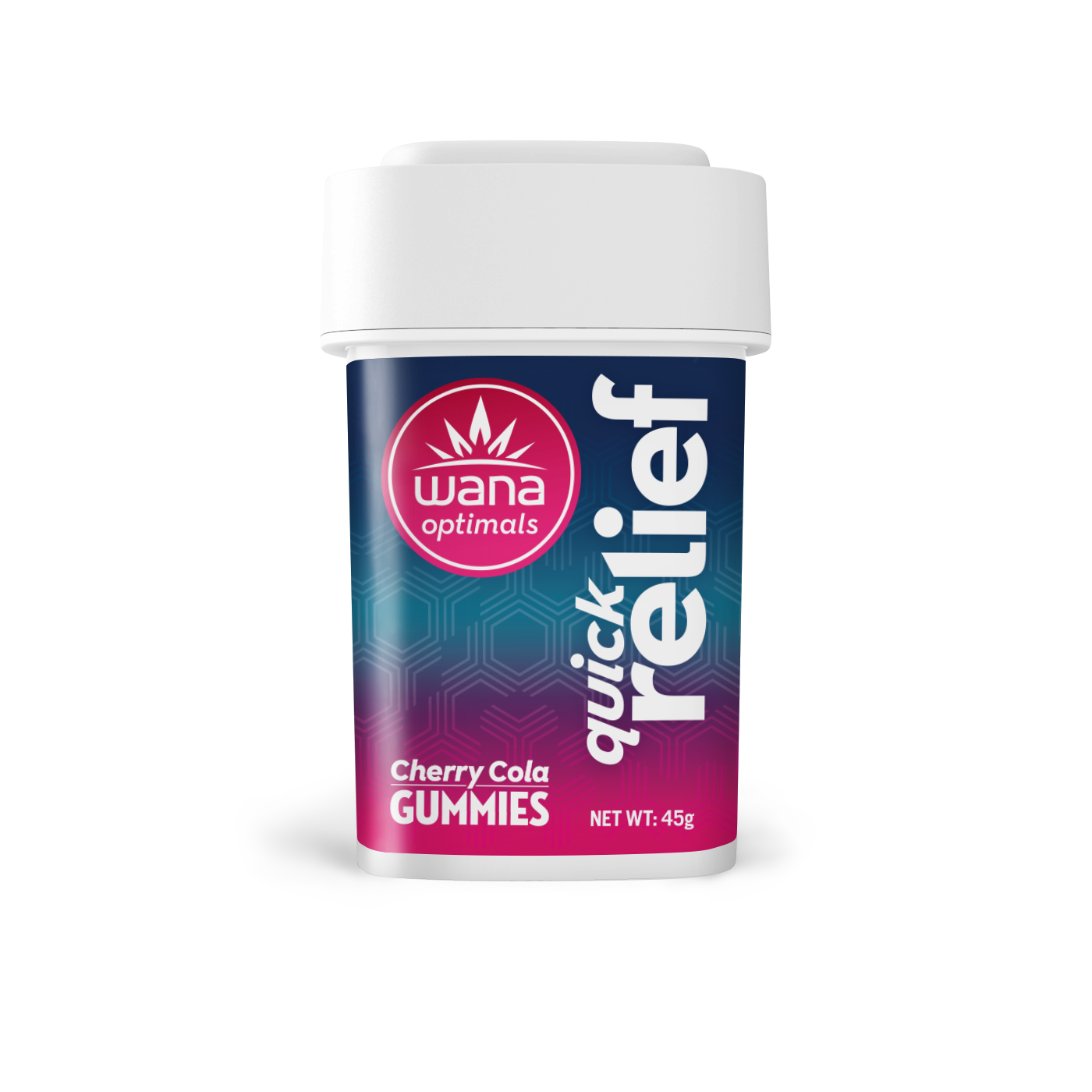 Photograph of product: WANA OPTIMAL | QUICK RELIEF | CHERRY COLA | 50MG