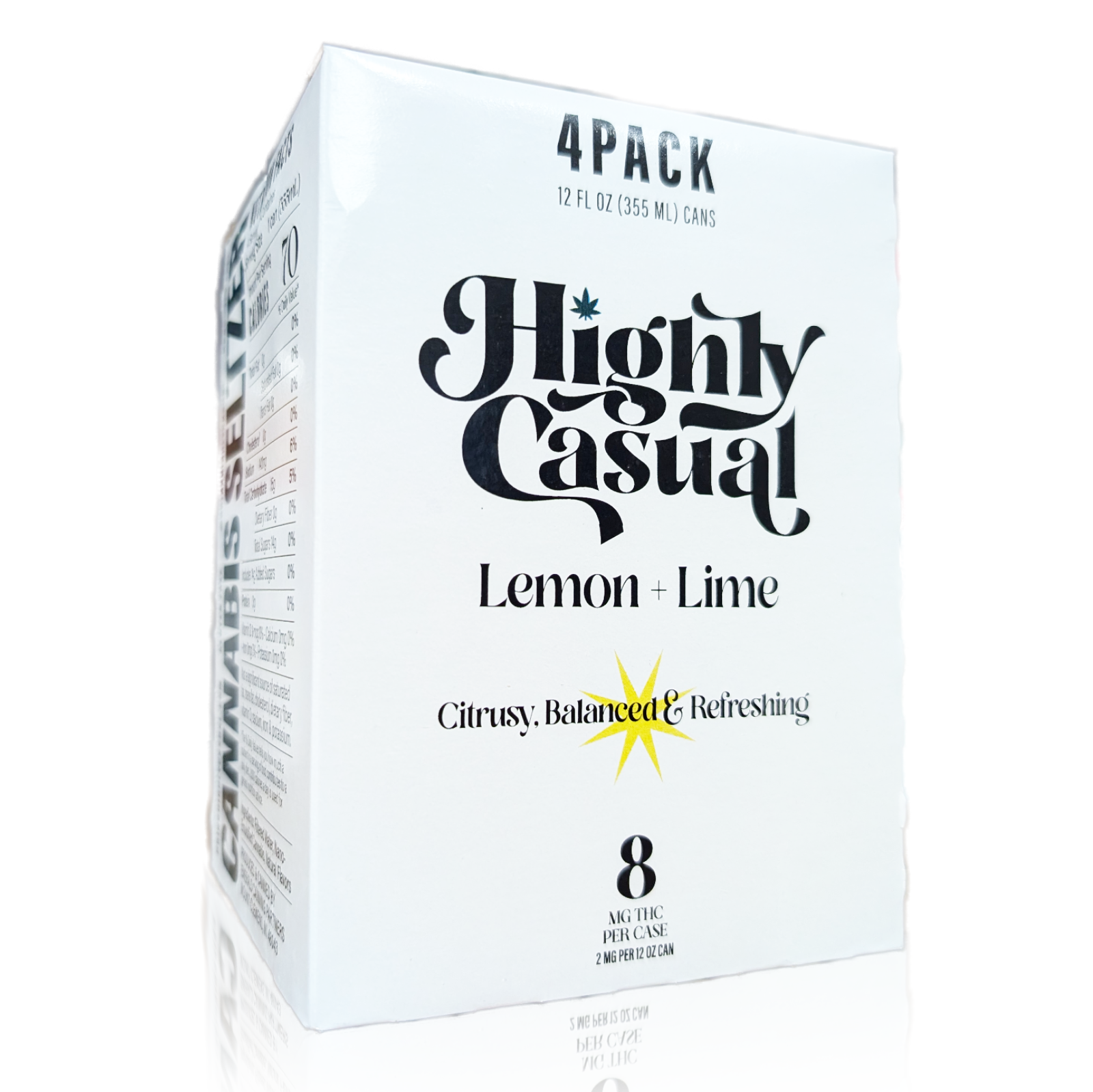 Photograph of product: LEMON LIME - 1:1 - 4 PACK 20MG TH-oui (4X5MG)