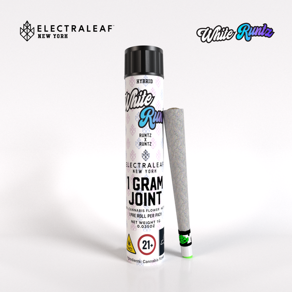 Photograph of product: Electraleaf | White Runtz | 1G Joint
