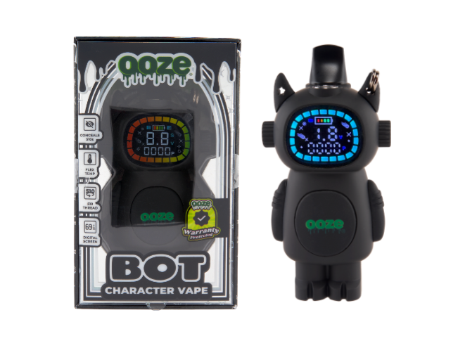 Photograph of product: Ooze | 510 Thread BOT Battery | Black