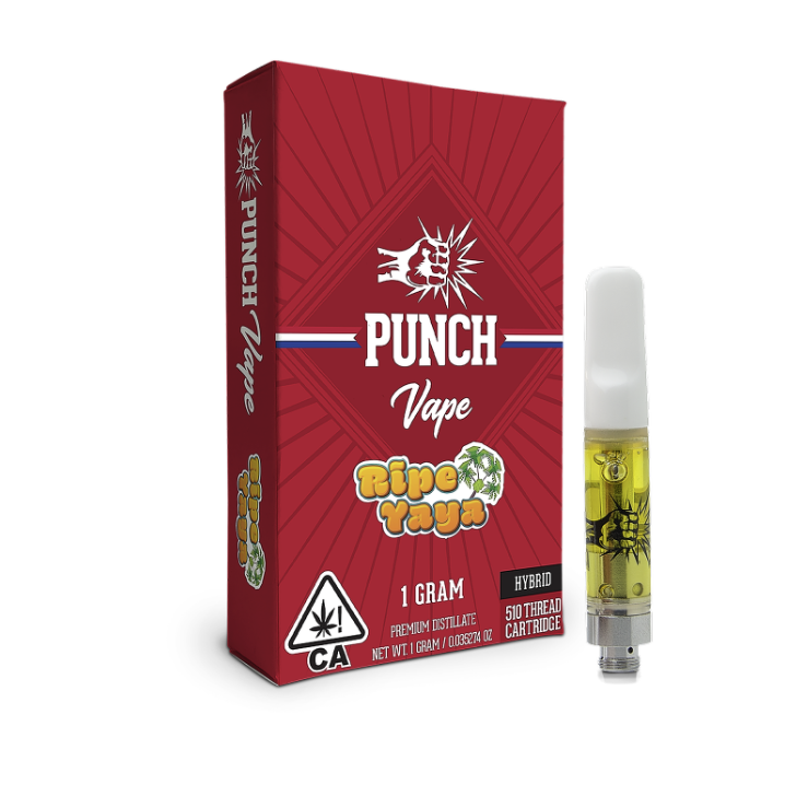 Photograph of product: RIPE YAYA (H) DISTILLATE CART 1G