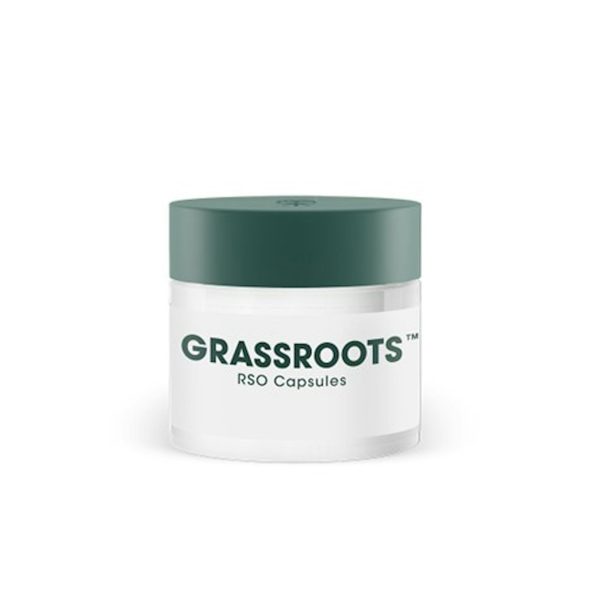 Photograph of product: Grassroots Full Spectrum RSO Capsules 50mg (10pk)