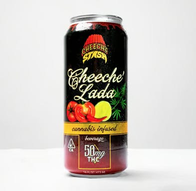 Photograph of product: Cheech's Stash- Oui'd Infused Beverage | Cheeche' Lada 50mg TH-oui