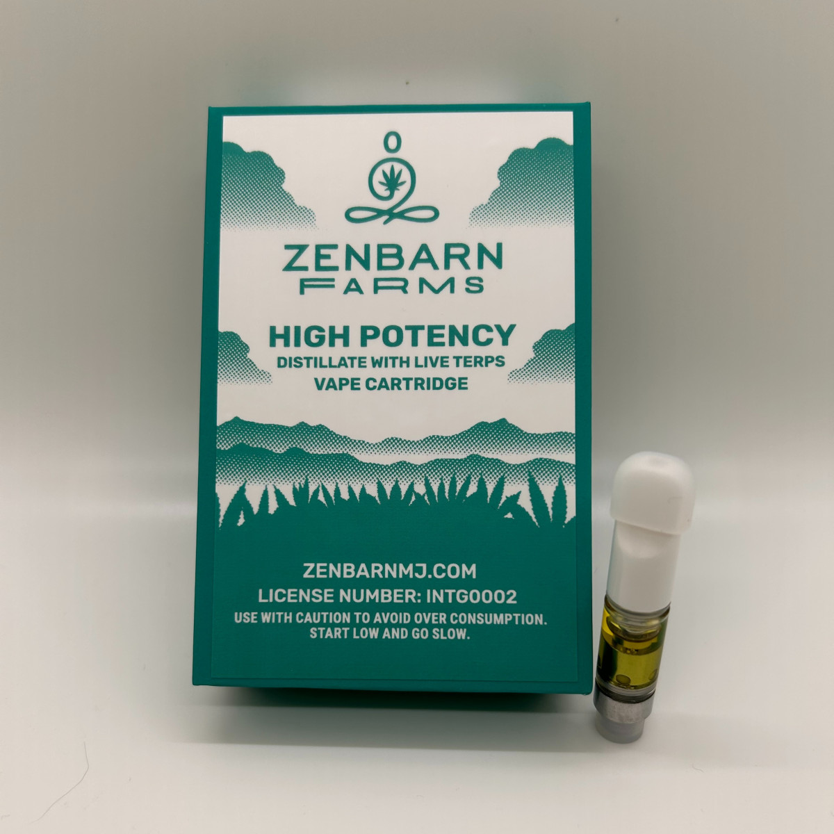 Photograph of product: Grand Daddy Purps Vape Cartridge, 0.5g