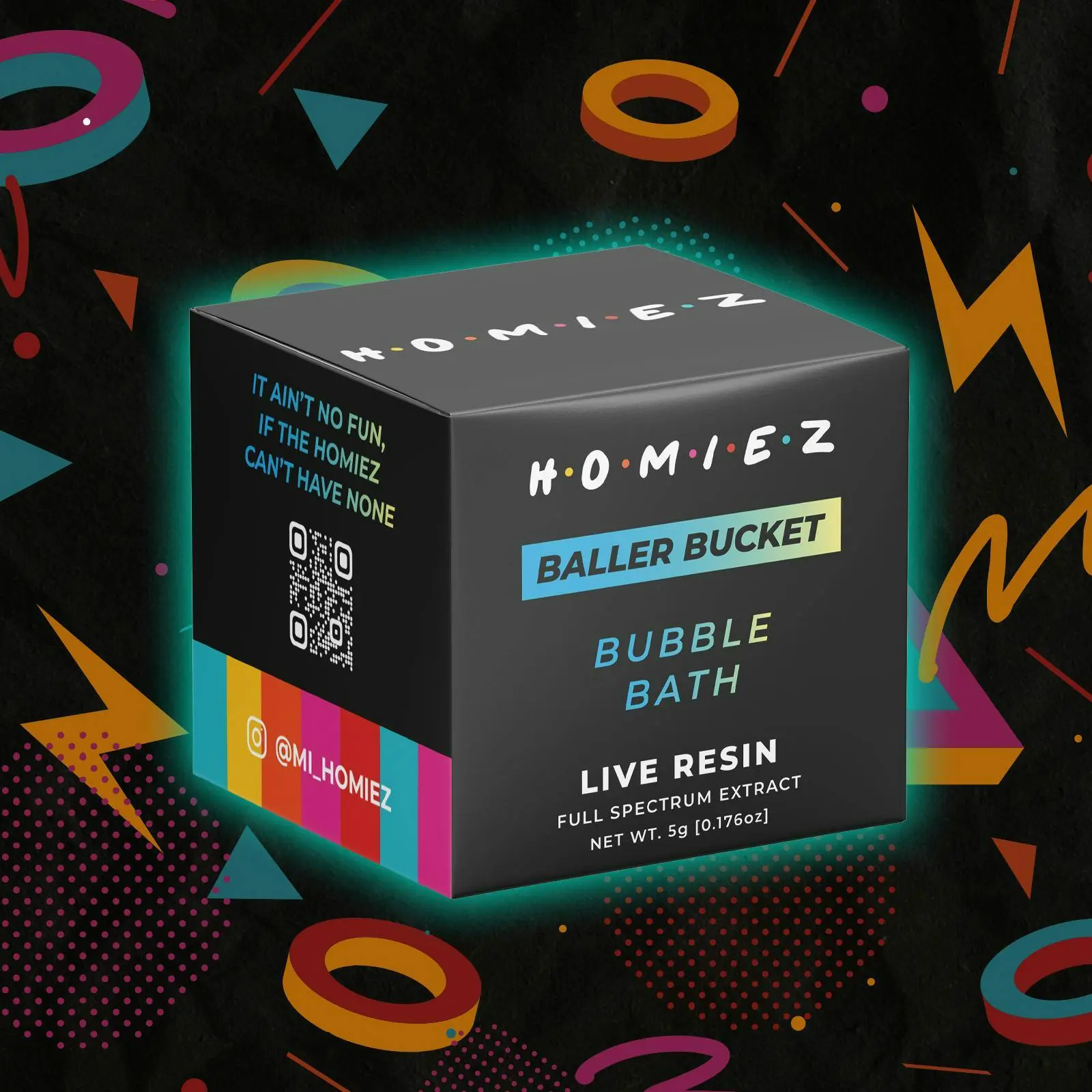 Photograph of product: Homiez - Bubble Bath - 5g Baller Bucket