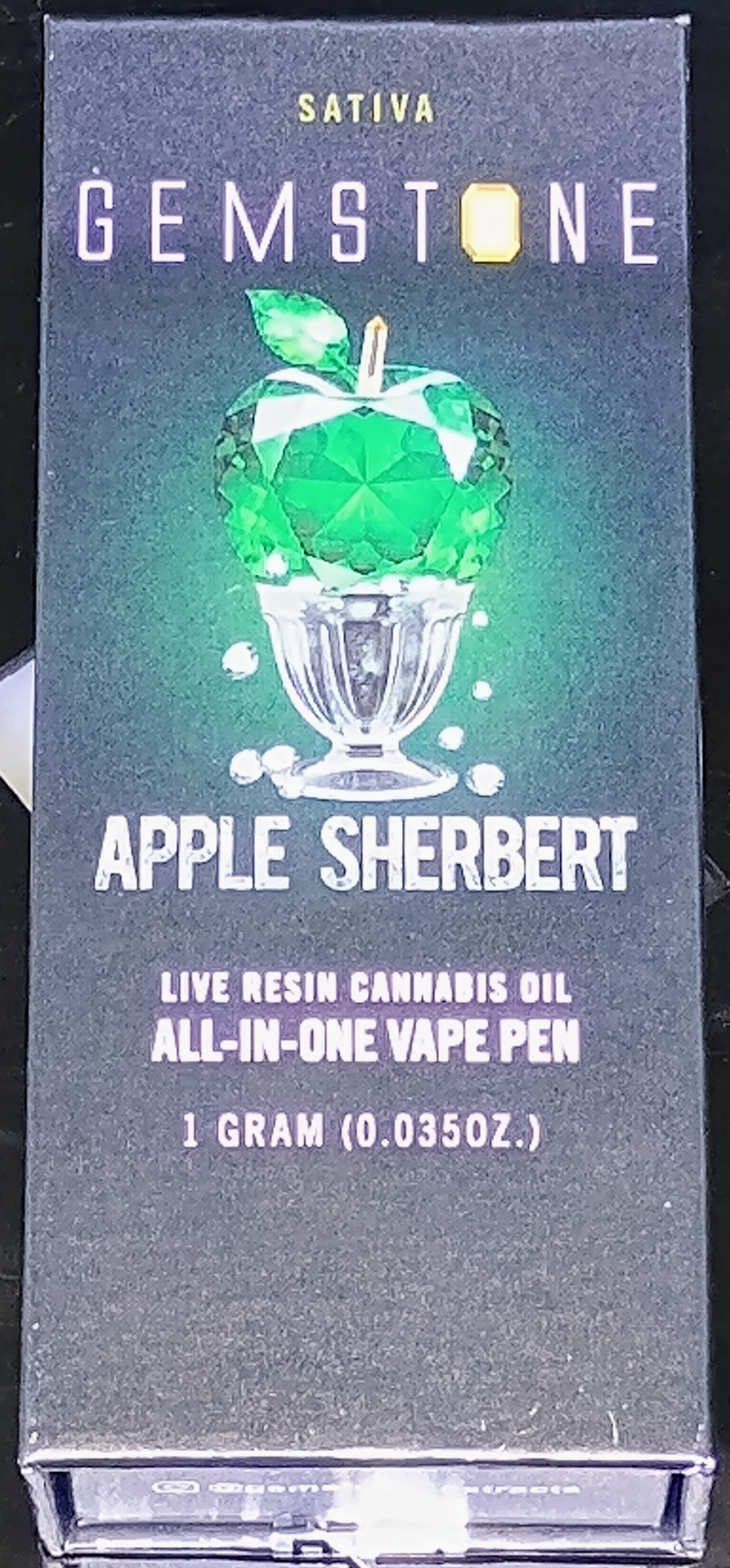 Photograph of product: Gemstone Apple Sherbert Disposable