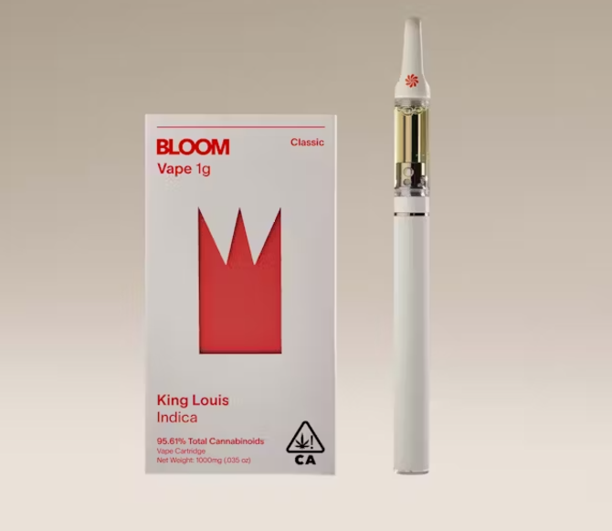 Photograph of product: Disposable Cartridge - Bloom - King Louie (I) - 1g