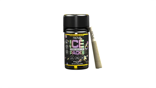 Photograph of product: Maui Waui Ice Pack I .5g Infused 5pk (2.5g)