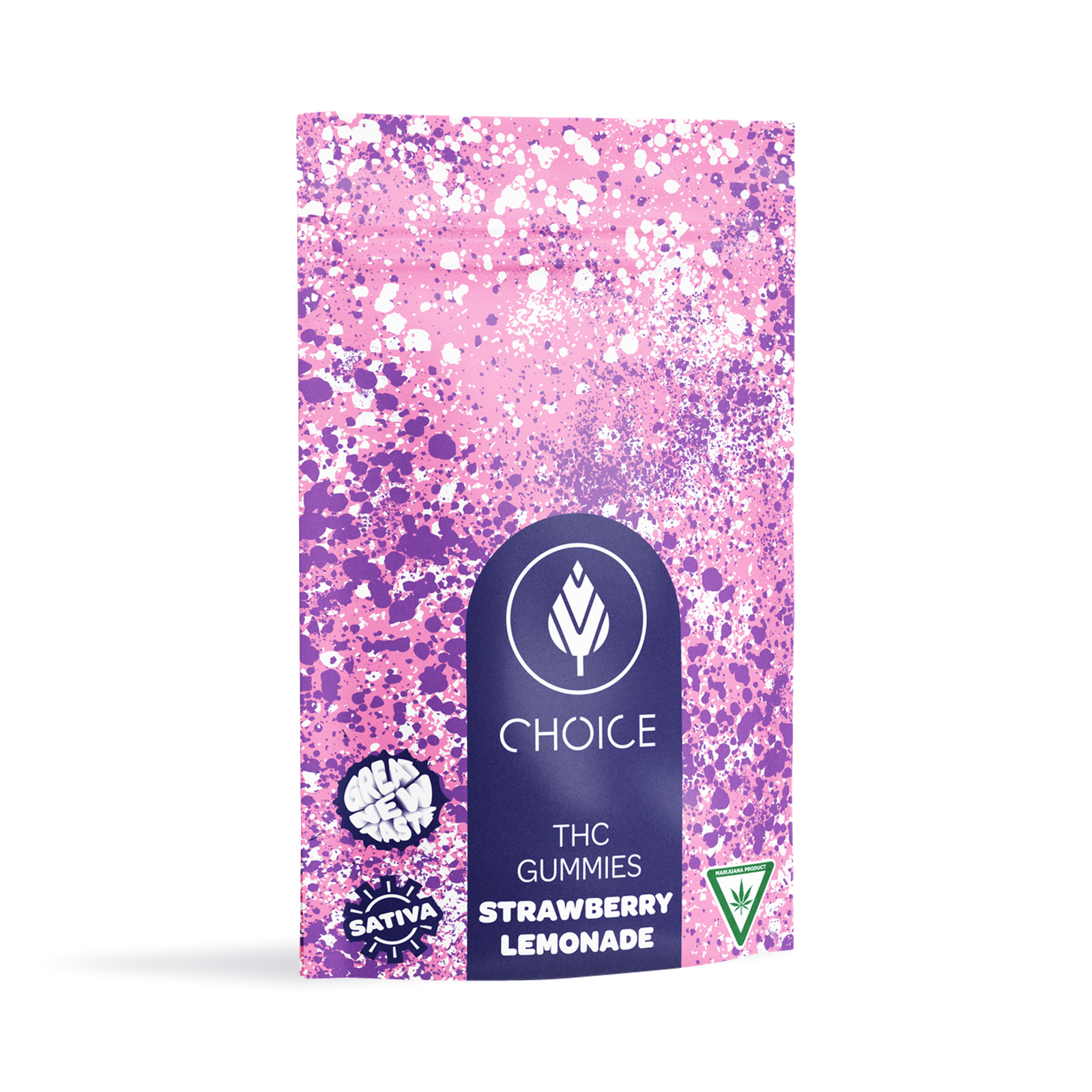 Photograph of product: Strawberry Lemonade Choice Chews | 200mg