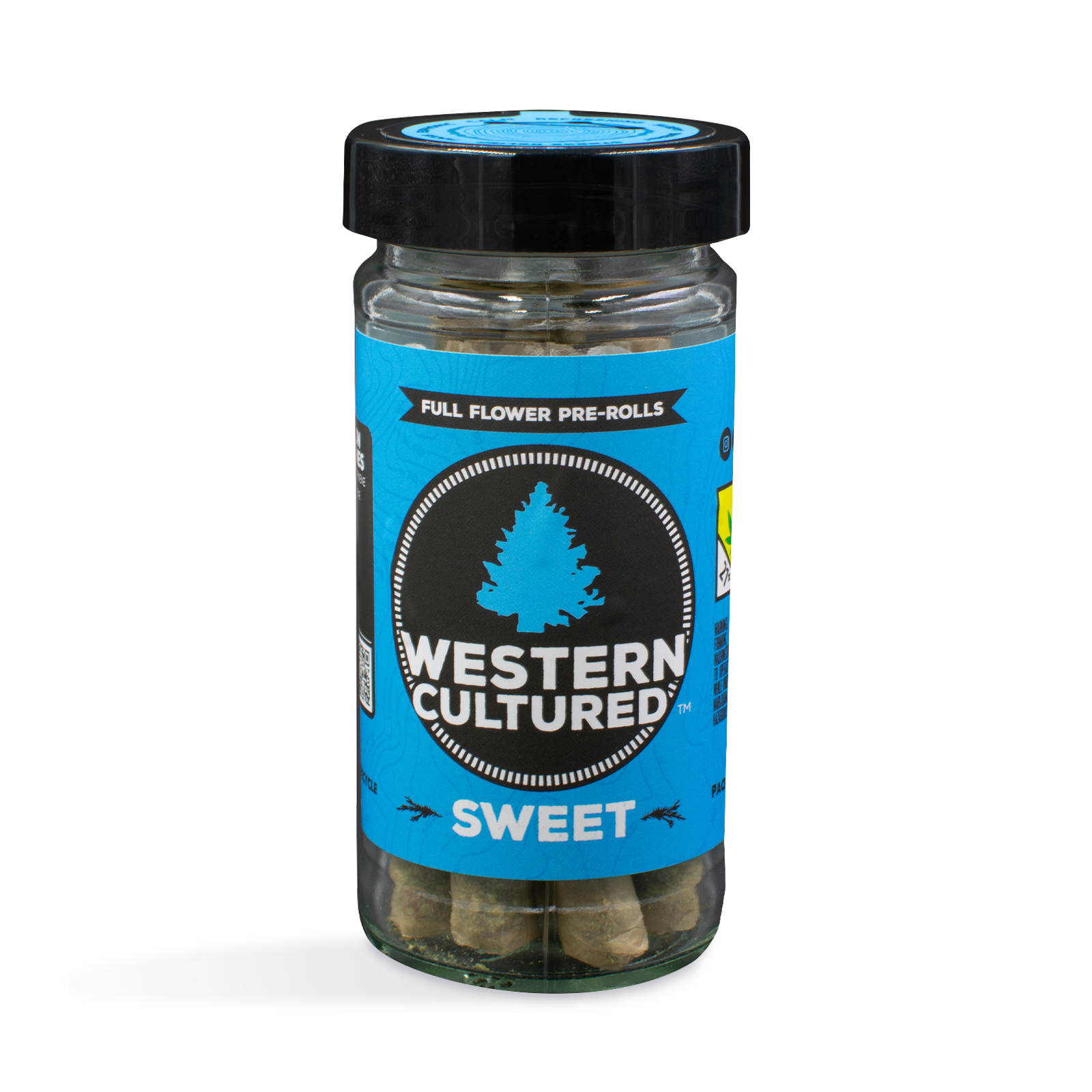Photograph of product: Western Cultured Seatown Lemon Haze Pre-Roll Pack Oui'd 14 x .5g