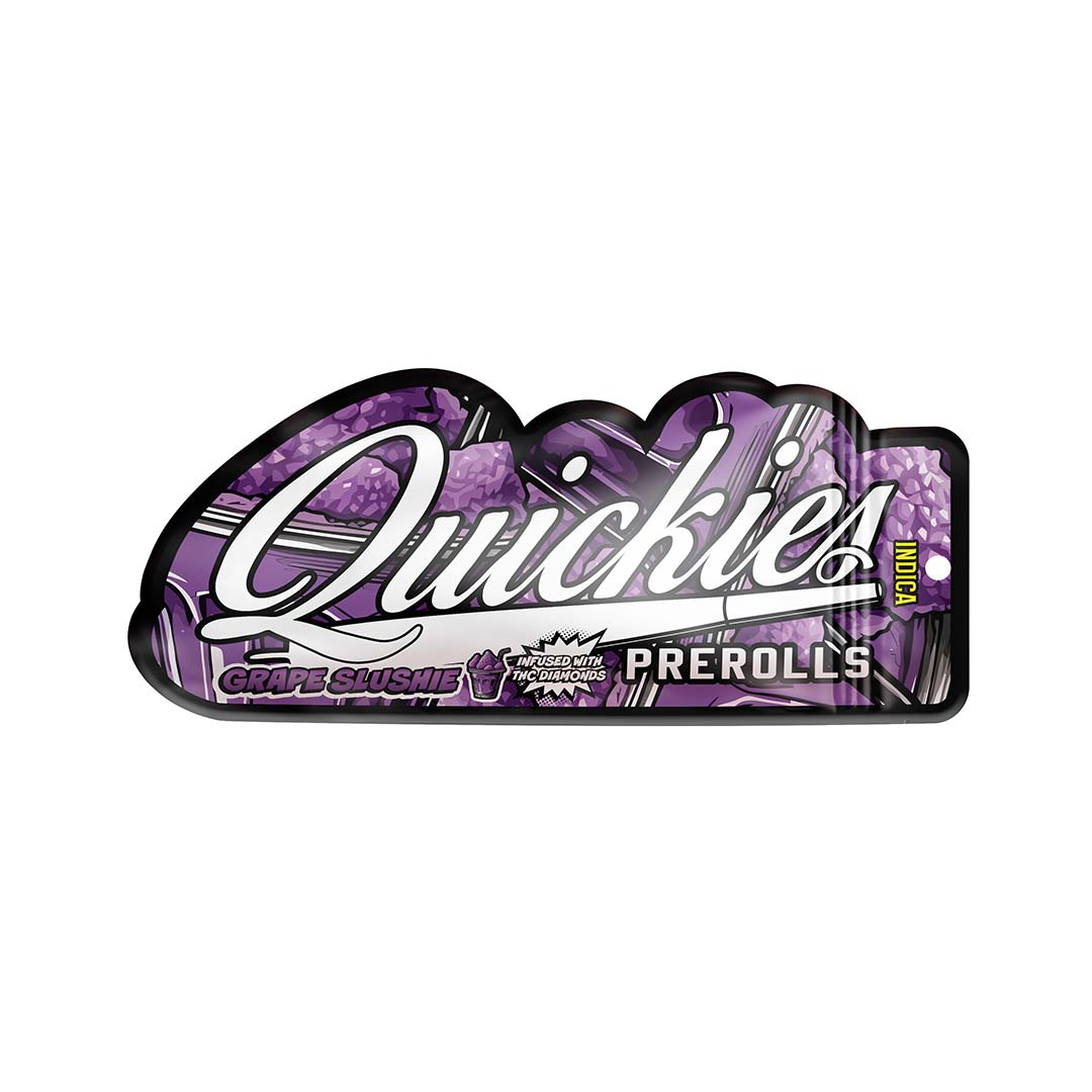 Photograph of product: Grape Slushie Infused Pre-Roll 1g