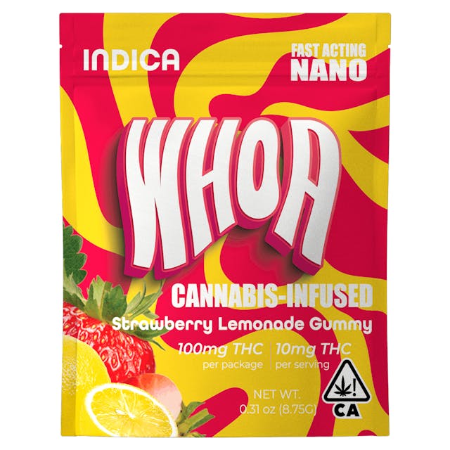 Photograph of product: Strawberry Lemonade (I) 100mg Gummy - Strawberry Lemonade