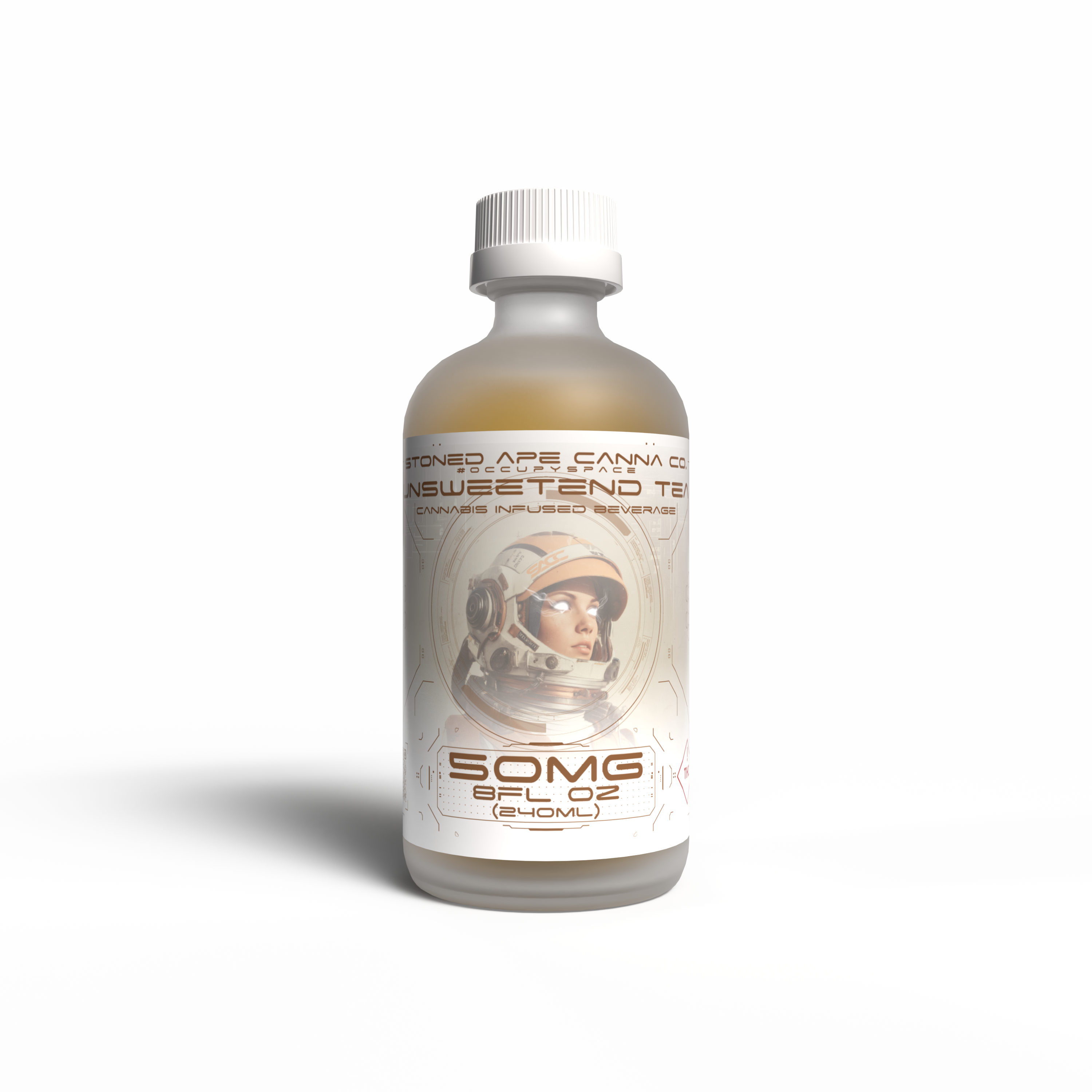 Photograph of product: 50 mg SACC Unsweet Tea Drink