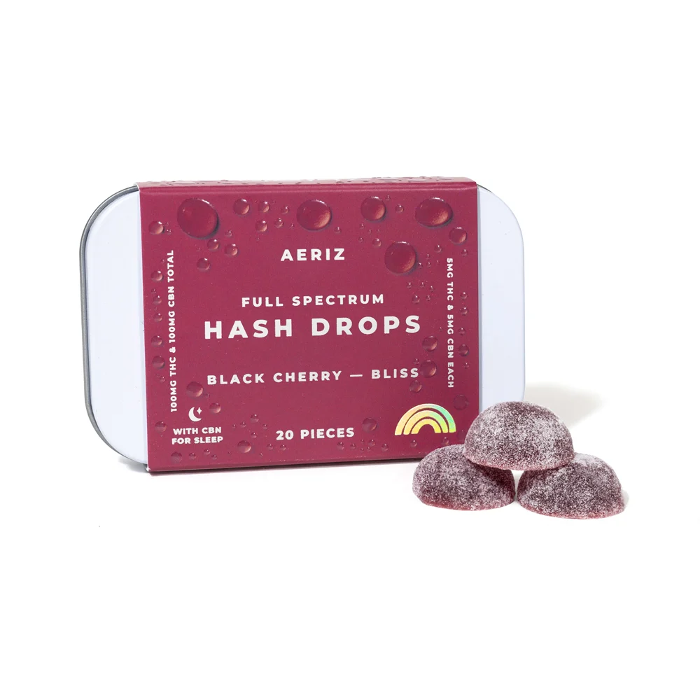 Photograph of product: Aeriz au chocolat Drops Black Cherry (I) 1:1