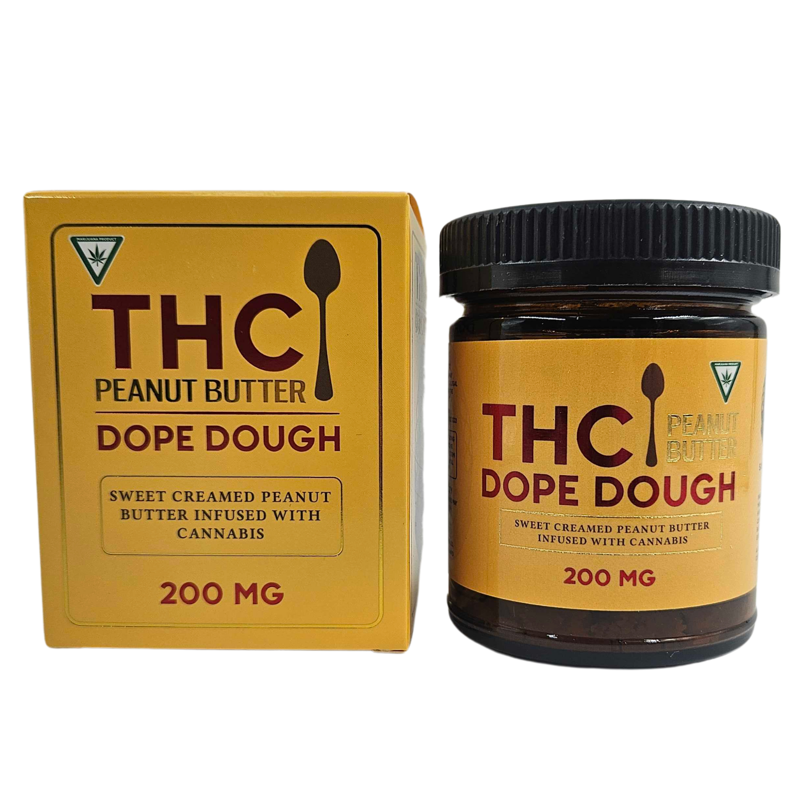 Photograph of product: DOPE CAKES | Edibles | Peanut Butter Cookie Dough | 200mg