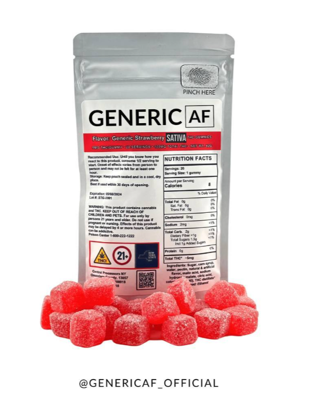 Photograph of product: Strawberry 100mg [E70]