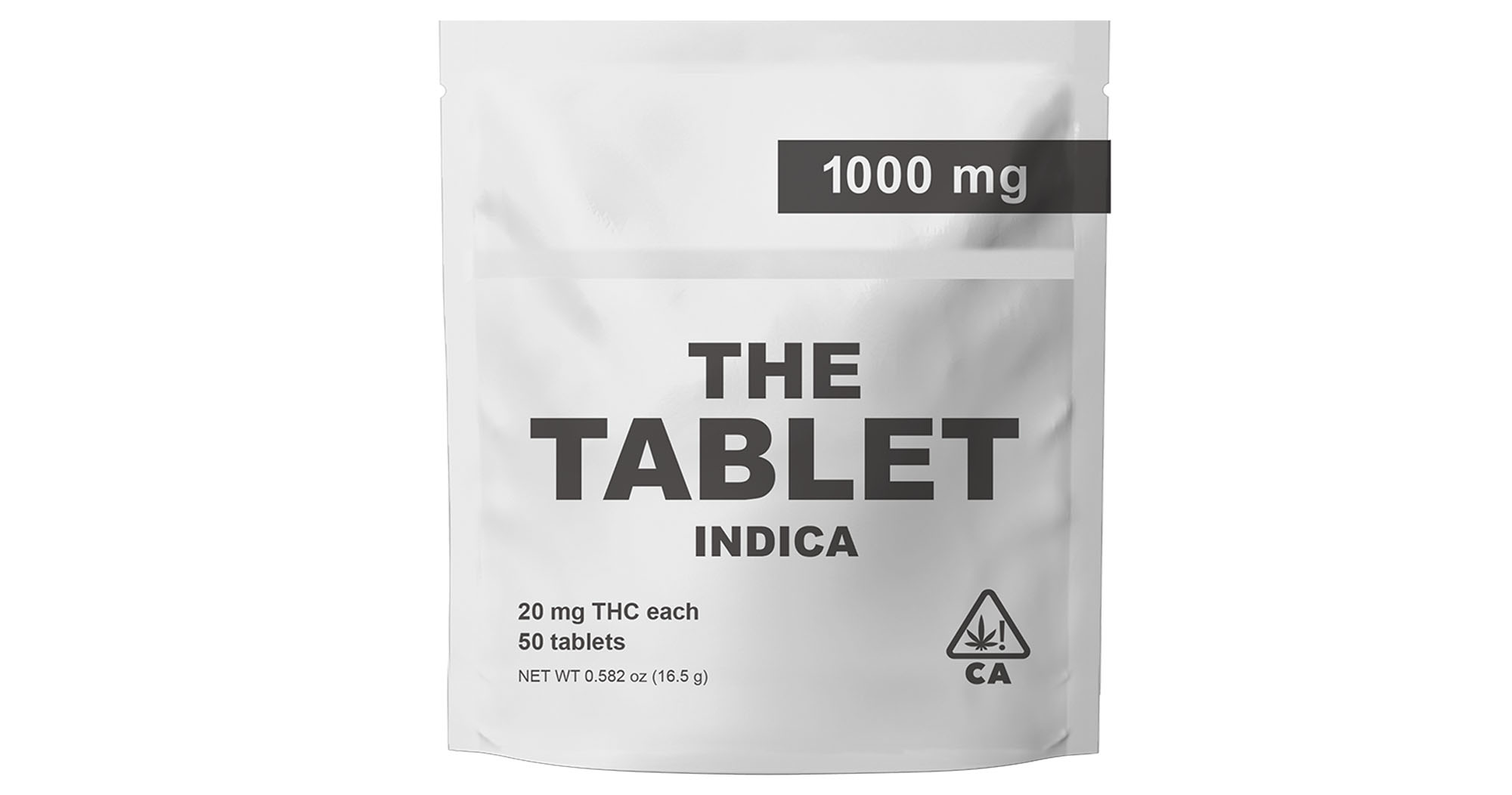 Photograph of product: THE TABLET | Oui'd TH-oui Tablets 20mg each  (50 Count) | 1000mg
