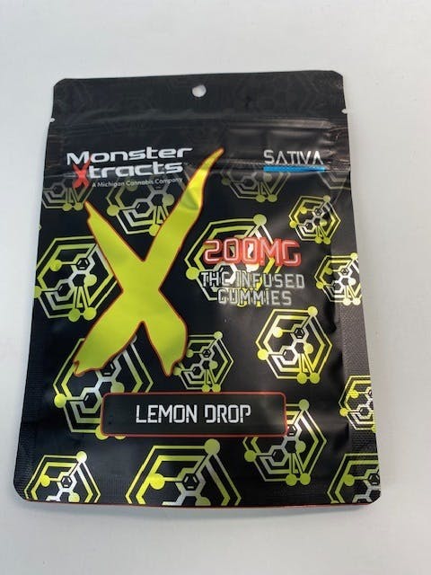 Photograph of product: Monster Xtracts | Lemon Drop | 200mg
