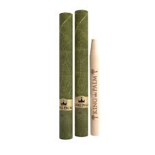 Photograph of product: KING PALM - 2PK - TERPENE INFUSED LEAF TUBES - MINI ROLLS - BLUE GRAPE