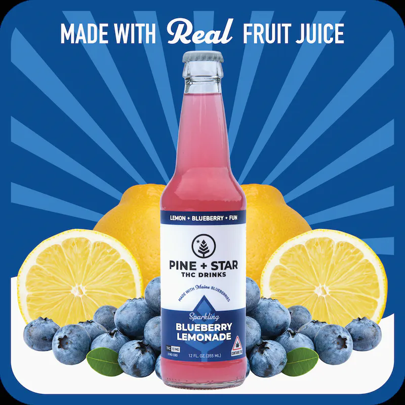 Photograph of product: Pine + Star - Strawberry Lemonade 10MG