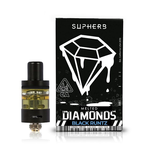 Photograph of Product: Supherb VVS DIAMONDS 1g Tank | Runtz - 