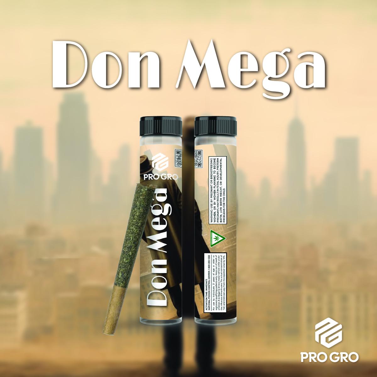 Photograph of product: Don Mega Pre-Roll | Pro Gro (5/$30)