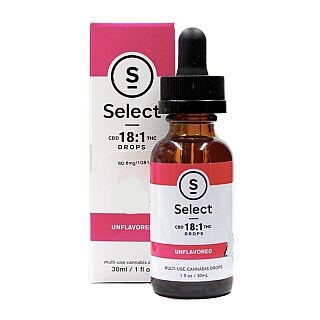 Photograph of product: Tincture | Unflavored | 18:1 (CBD:TH-oui)