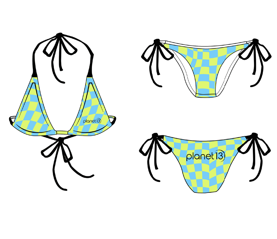 Photograph of product: Planet 13 Ladies Bikini Set - L