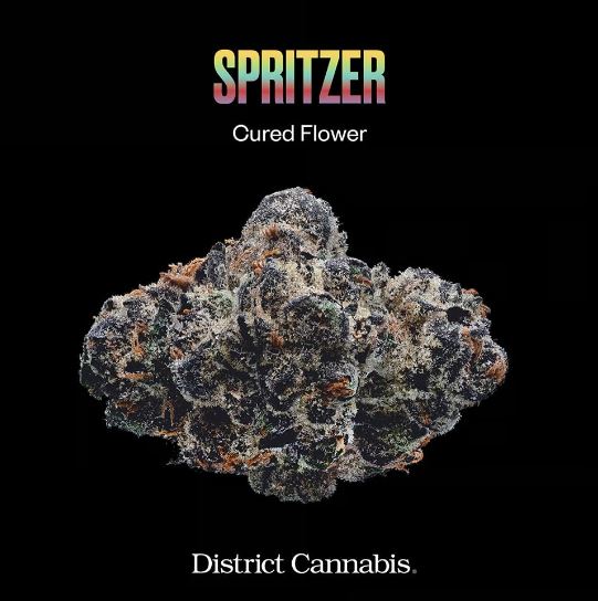 Photograph of product: District Oui'd | Spritzer Pre-Packaged | 3.5g