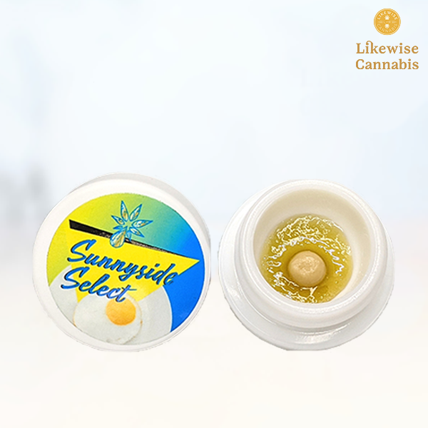 Photograph of product: LEAF LOGIC - ICE CREAM BREATH X BICKETT OG 1G LIVE ROSIN SUNNYSIDE SELECT
